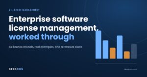 Illustration: enterprise software license management guide