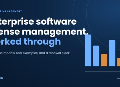 Illustration: enterprise software license management guide