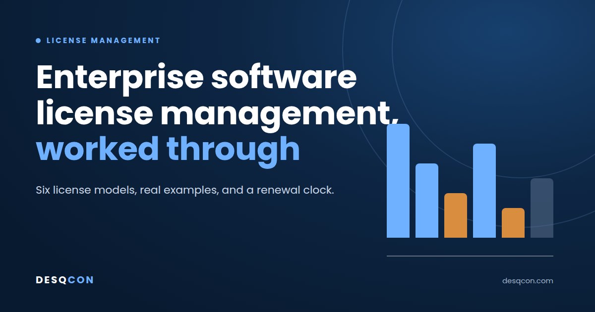 Spftare Examples Enterprise Software License Management: Models, Examples and a ...